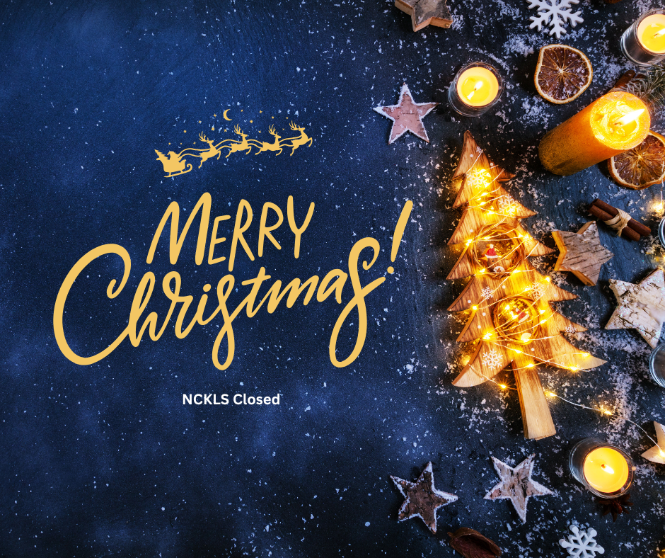 December 24 & 25 Christmas Holiday closure