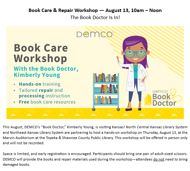 Book Care Workshop