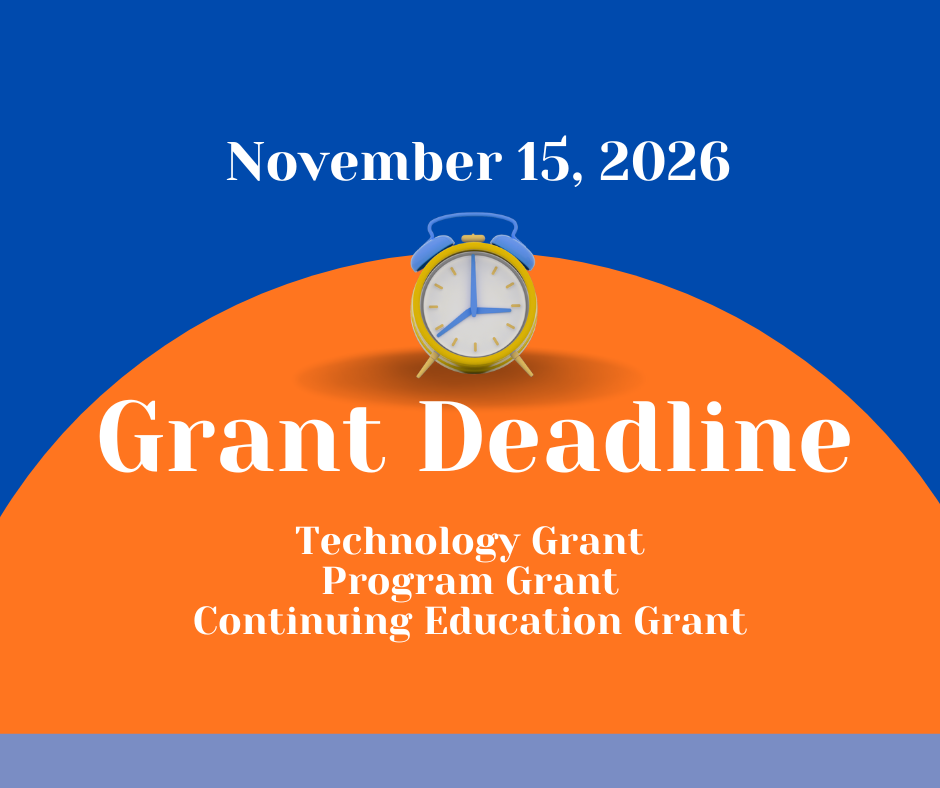 November 15th is your deadline to appl for the three main grants