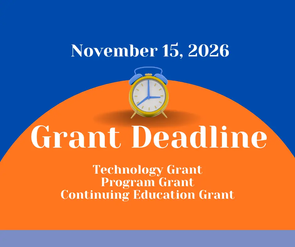 November 15th is your deadline to appl for the three main grants